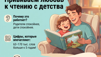 Прививаем любовь к чтению с детства: почему это важно и как это делать