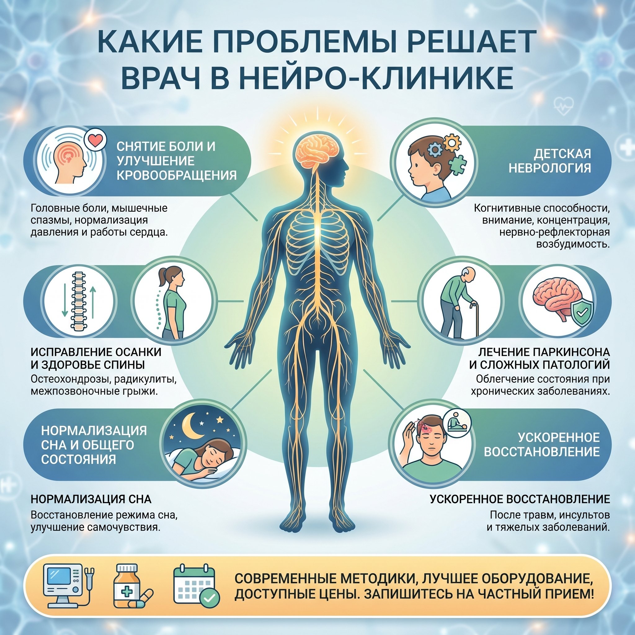 What problems the doctor solves