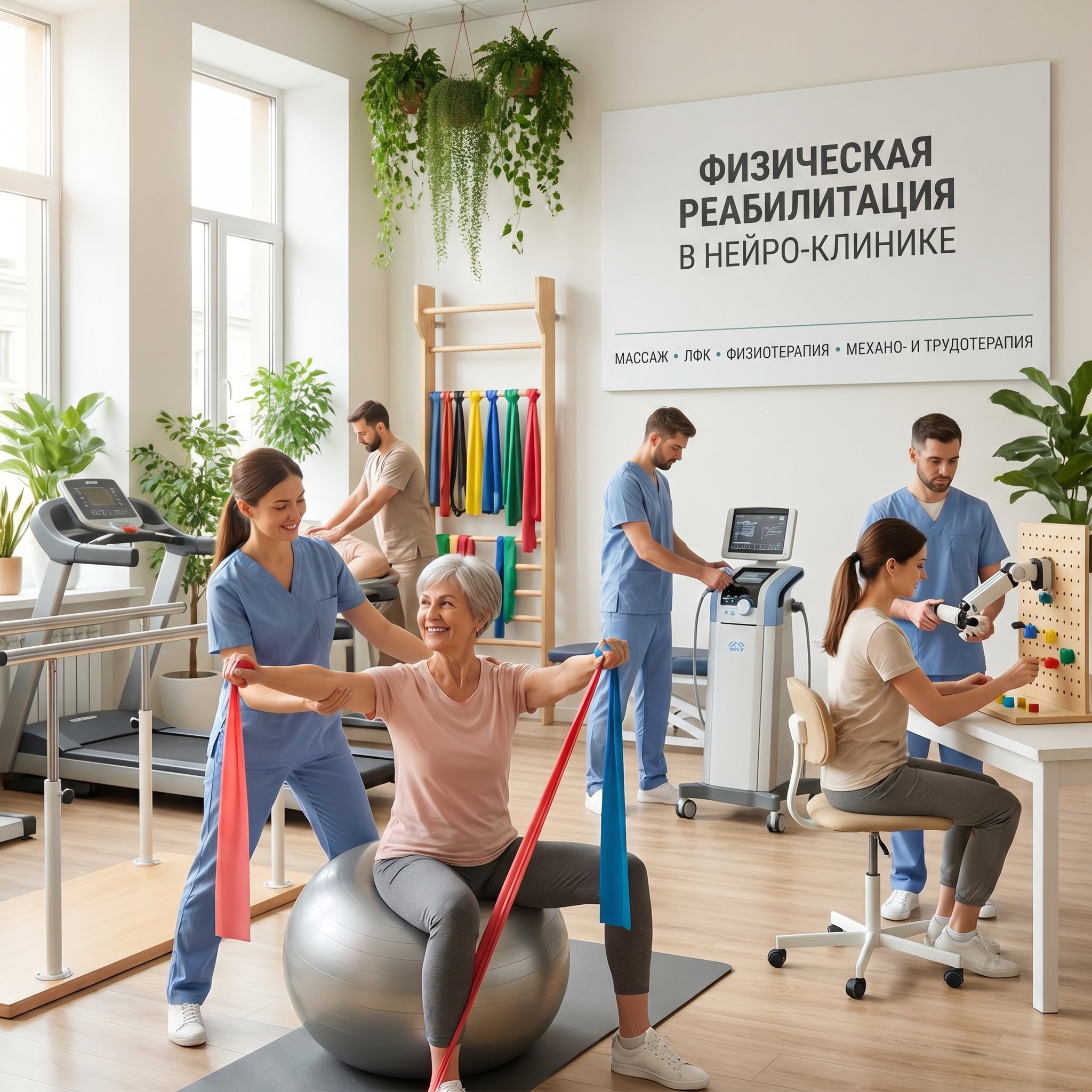 Physical Rehabilitation at the Neuro Clinic
